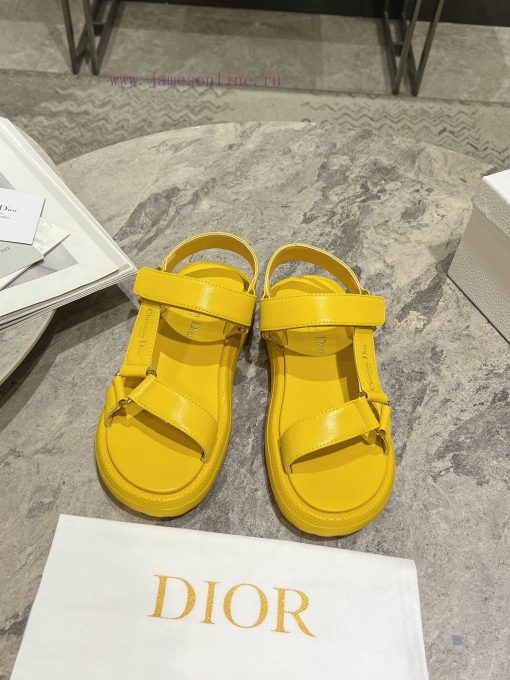 Classic upgrade with 2024 new color scheme Dior classic Velcro sandals and slippers series op52r05lk - Image 2