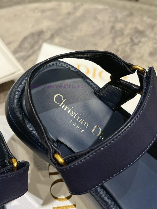 Classic upgrade with 2024 new color scheme Dior classic Velcro sandals and slippers series orl1908w4 - Image 8