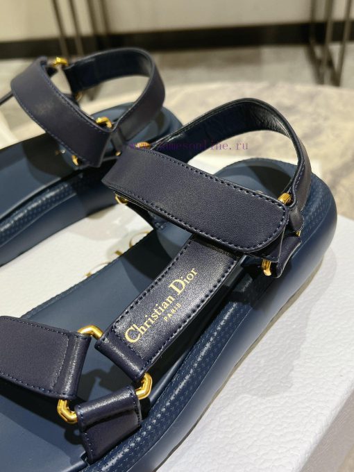 Classic upgrade with 2024 new color scheme Dior classic Velcro sandals and slippers series orl1908w4 - Image 9