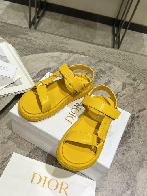 Classic upgrade with 2024 new color scheme Dior classic Velcro sandals and slippers series op52r05lk - Image 6