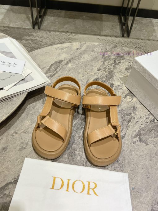 Classic upgrade with 2024 new color scheme Dior classic Velcro sandals and slippers series ofti7onw9