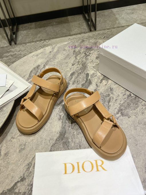 Classic upgrade with 2024 new color scheme Dior classic Velcro sandals and slippers series ofti7onw9 - Image 3