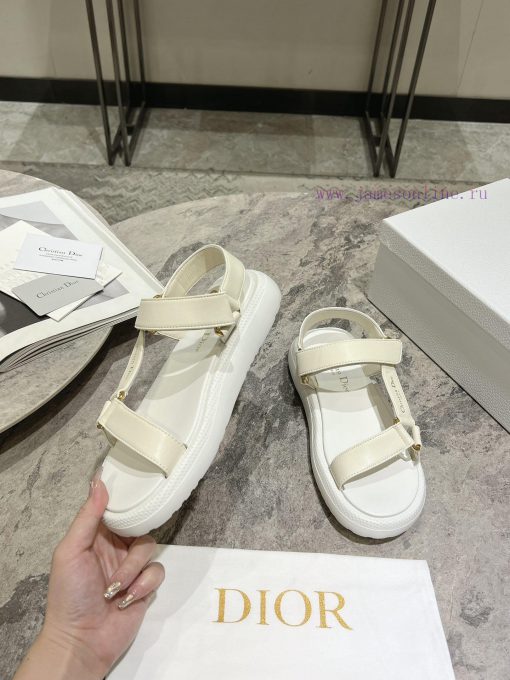 Classic upgrade with 2024 new color scheme Dior classic Velcro sandals and slippers series oxla6pzot - Image 5