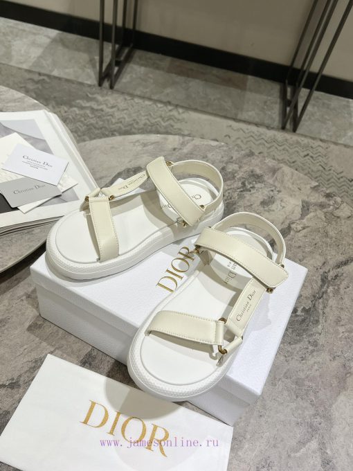 Classic upgrade with 2024 new color scheme Dior classic Velcro sandals and slippers series oxla6pzot - Image 6