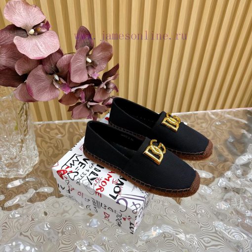 Dolce&Gabbana Banner embossed fisherman's shoes——————————The style of D&G hemp bottom fishin6yv3bjc0 - Image 4