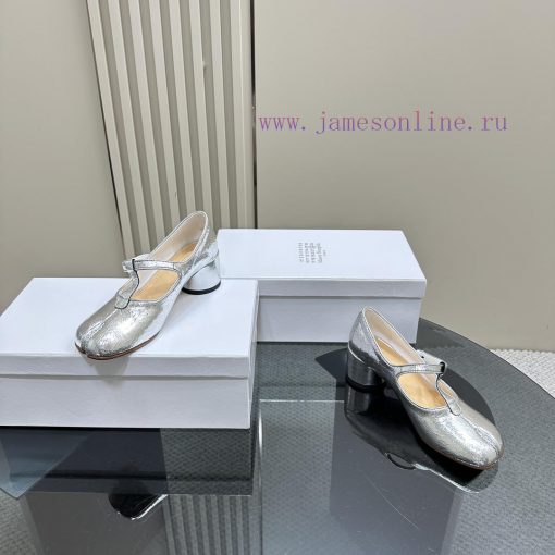 Purchasing level Maison Margiela MM6 tabi split toe shoes 2024 new products most popular buyt9t6zj1y - Image 7