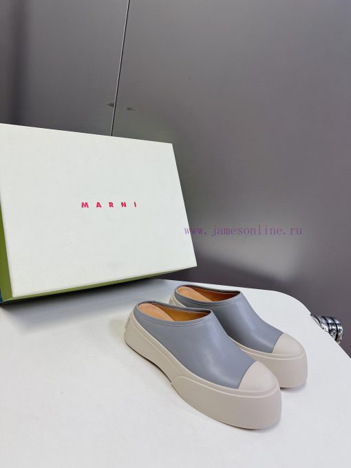 MARNI Classic Thick Bottom Big Head Mary Jane Doll Shoes · Big Head, Super Cute, Velcro Desickoo7i29 - Image 3