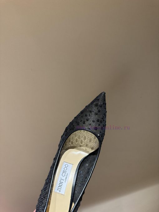 The mostIn early spring 2024, Jimmy Choo released rhinestone pointed slippers for Jimmy Weekuzgs4834 - Image 5