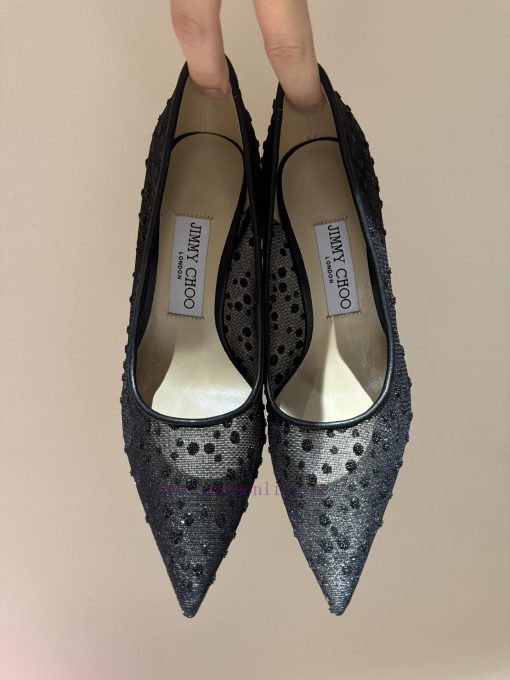 The mostIn early spring 2024, Jimmy Choo released rhinestone pointed slippers for Jimmy Weekuzgs4834 - Image 10