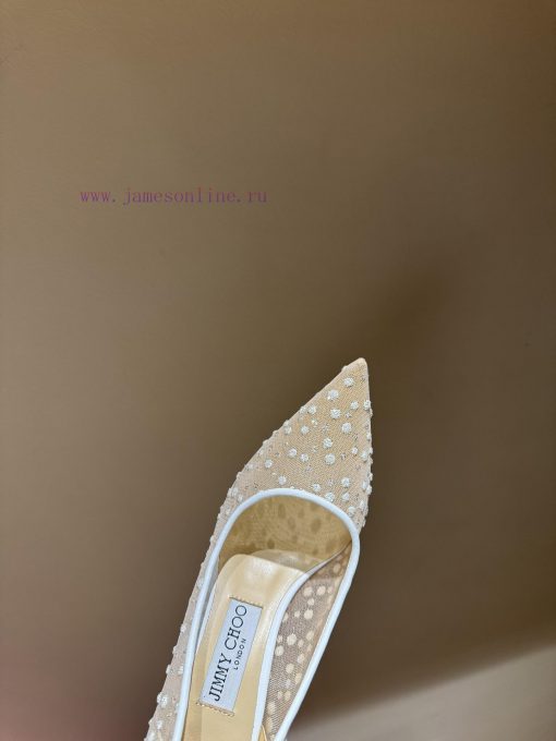 The mostIn early spring 2024, Jimmy Choo released rhinestone pointed slippers for Jimmy Weekspyi9pqz - Image 5