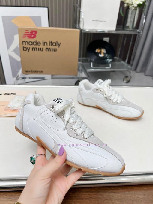 P couple MiuMiu Miu x New Balance NB530 casual sports shoes Forrest Gump shoes DeXun shoesOrlf50thel