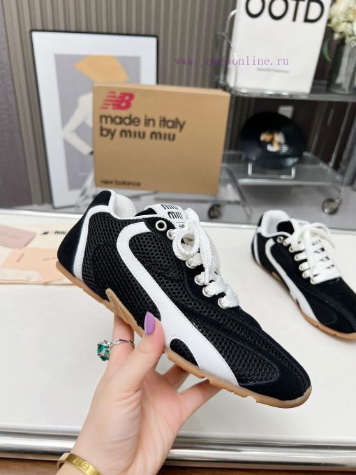 Couple MiuMiu Miu x New Balance NB530 casual sports shoes Forrest Gump shoes DeXun shoesOrig8r3kss5v - Image 5