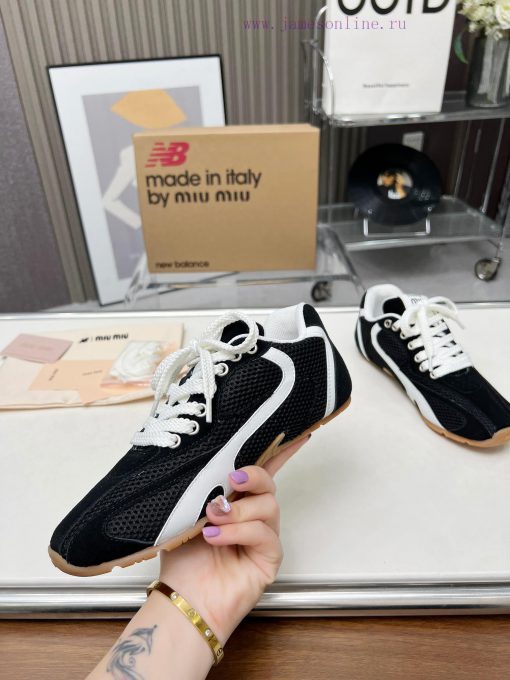 Couple MiuMiu Miu x New Balance NB530 casual sports shoes Forrest Gump shoes DeXun shoesOrig8r3kss5v - Image 8
