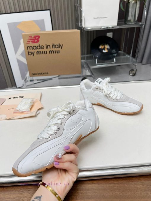 P couple MiuMiu Miu x New Balance NB530 casual sports shoes Forrest Gump shoes DeXun shoesOrlf50thel - Image 7