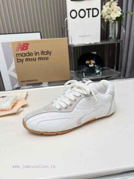 P couple MiuMiu Miu x New Balance NB530 casual sports shoes Forrest Gump shoes DeXun shoesOrlf50thel - Image 8