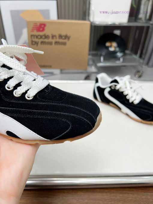 Couple MiuMiu Miu x New Balance NB530 casual sports shoes Forrest Gump shoes DeXun shoesOrigj0wrd6au - Image 3