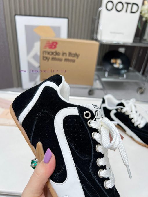 Couple MiuMiu Miu x New Balance NB530 casual sports shoes Forrest Gump shoes DeXun shoesOrigj0wrd6au - Image 4