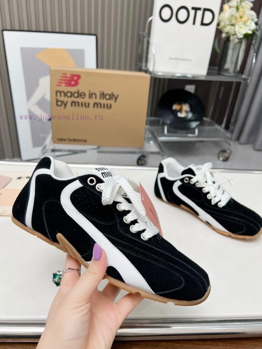 Couple MiuMiu Miu x New Balance NB530 casual sports shoes Forrest Gump shoes DeXun shoesOrigj0wrd6au - Image 8