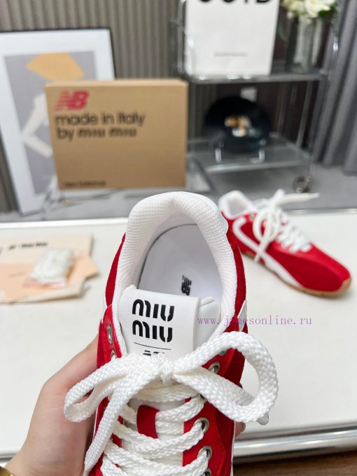Couple MiuMiu Miu x New Balance NB530 casual sports shoes Forrest Gump shoes DeXun shoesOrig4vbcsipc - Image 7