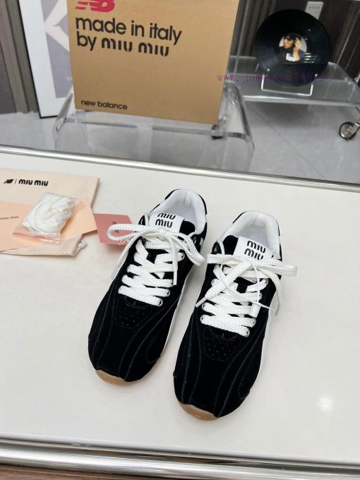 Couple MiuMiu Miu x New Balance NB530 casual sports shoes Forrest Gump shoes DeXun shoesOrigj0wrd6au - Image 9