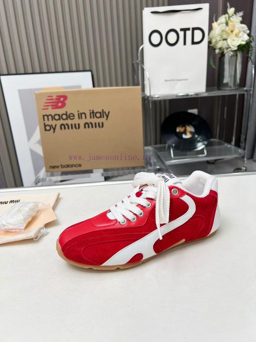 Couple MiuMiu Miu x New Balance NB530 casual sports shoes Forrest Gump shoes DeXun shoesOrig4vbcsipc - Image 9