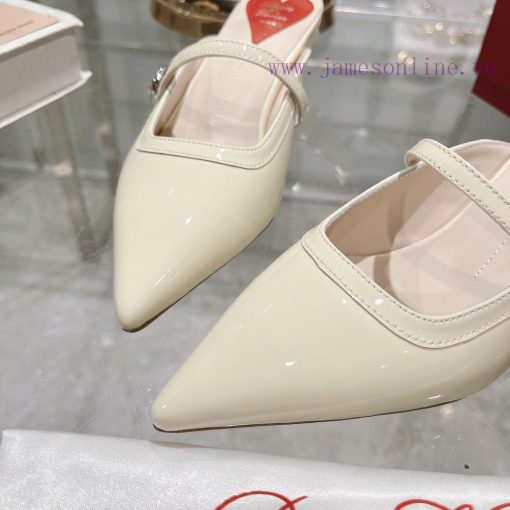 24 new RV painted cat heel slippersInspired by the Belle Vivier collection, the style is simhmsfukkh - Image 8