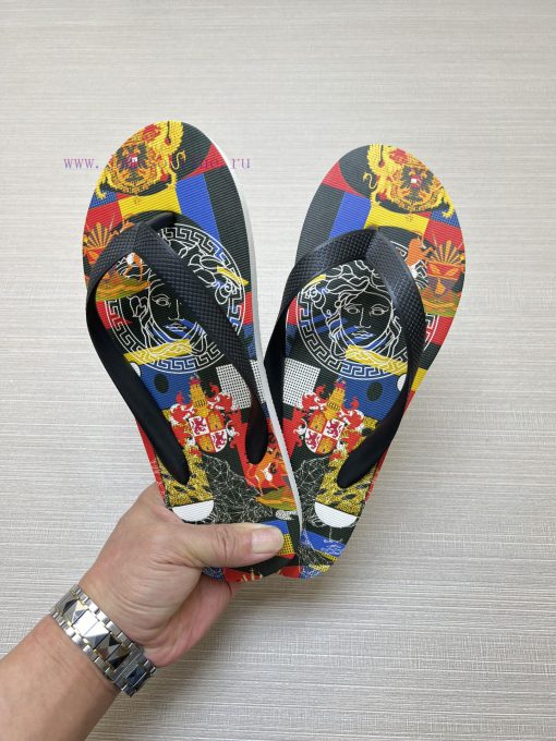 Versace New Men's Casual Slippers Series 11 Review Global Limited Edition Upper Made of Impozpf3wmjp - Image 3