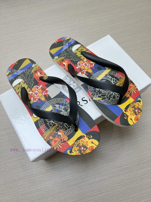 Versace New Men's Casual Slippers Series 11 Review Global Limited Edition Upper Made of Impozpf3wmjp - Image 4