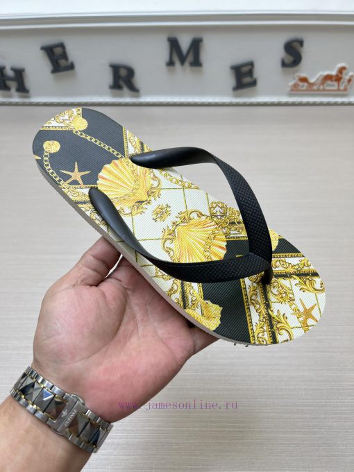 Versace New Men's Casual Slippers Series 11 Review Global Limited Edition Upper Made of Impotikh21tl