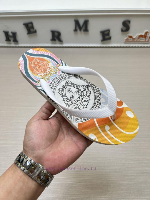 Versace New Men's Casual Slippers Series 11 Review Global Limited Edition Upper Made of Impouz1spgif