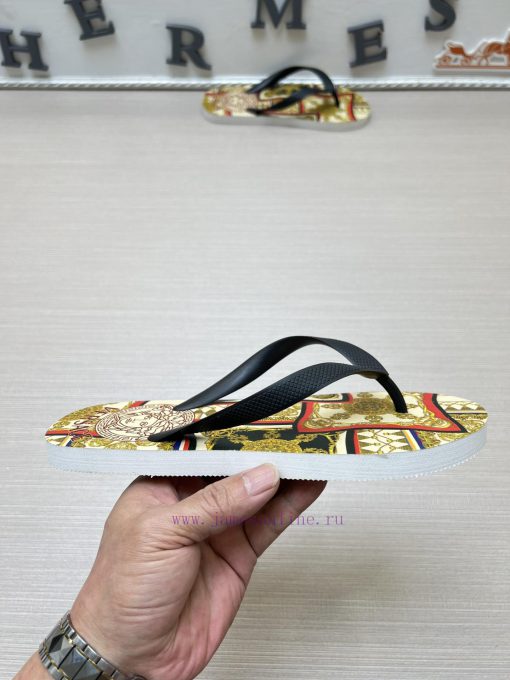 Versace New Men's Casual Slippers Series 11 Review Global Limited Edition Upper Made of Impost4u7d0a - Image 6