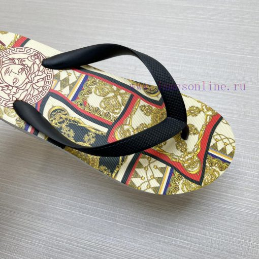 Versace New Men's Casual Slippers Series 11 Review Global Limited Edition Upper Made of Impost4u7d0a - Image 7