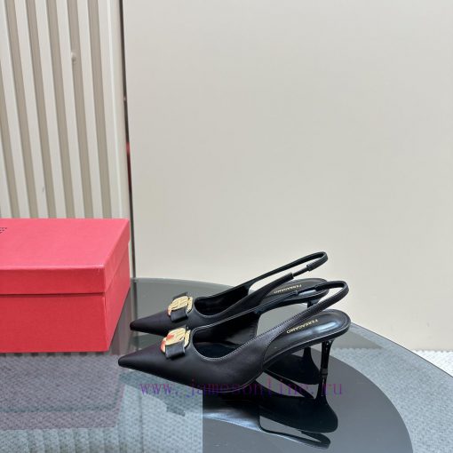 FERRAGAMO 24/Spring/Summer 🩰 Ferragamo fashion sandals, combined with this year's hot bow tivb0gurn5 - Image 2