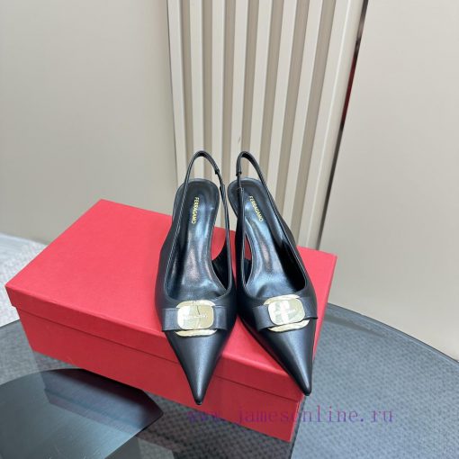 FERRAGAMO 24/Spring/Summer 🩰 Ferragamo fashion sandals, combined with this year's hot bow tivb0gurn5 - Image 4