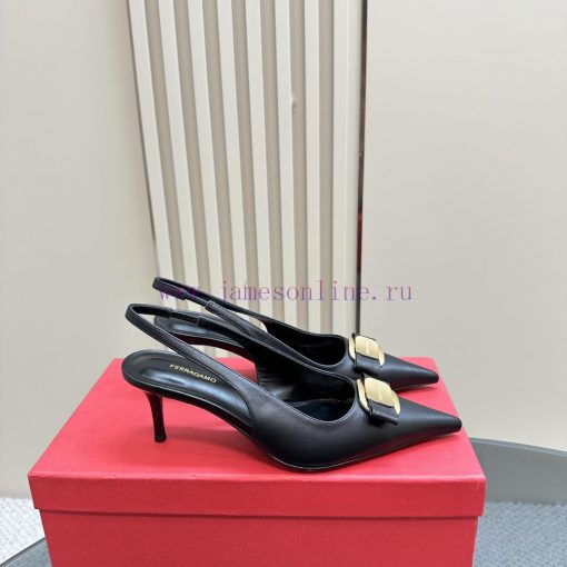 FERRAGAMO 24/Spring/Summer 🩰 Ferragamo fashion sandals, combined with this year's hot bow tivb0gurn5 - Image 5