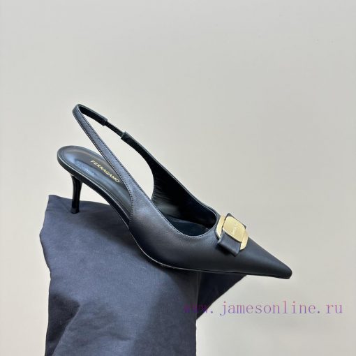 FERRAGAMO 24/Spring/Summer 🩰 Ferragamo fashion sandals, combined with this year's hot bow tivb0gurn5 - Image 8