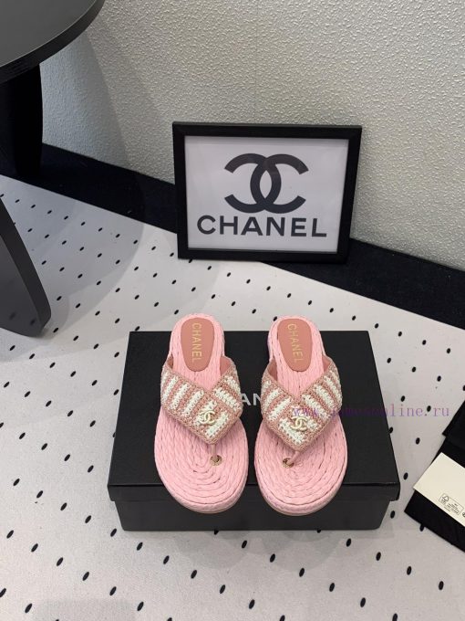 P Chanel's new flat slippers are a top of the line summer must-have cooler series. They are f6rxvdhy