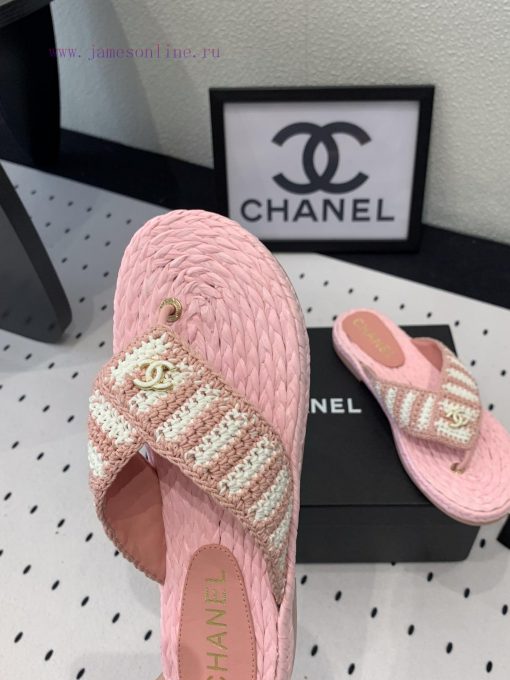 P Chanel's new flat slippers are a top of the line summer must-have cooler series. They are f6rxvdhy - Image 5