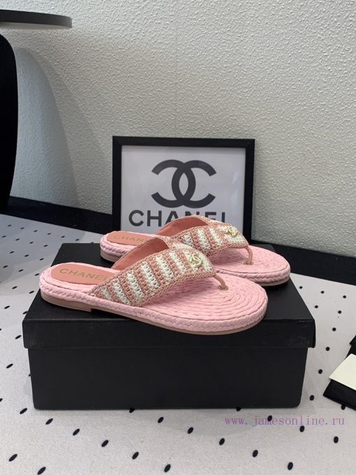 P Chanel's new flat slippers are a top of the line summer must-have cooler series. They are f6rxvdhy - Image 6