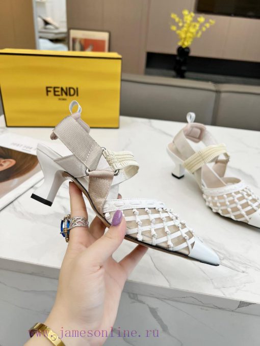 Fendi's new women's shoes feature a unique design and a perfect interpretation of avant-gard3c5hbqdt - Image 6