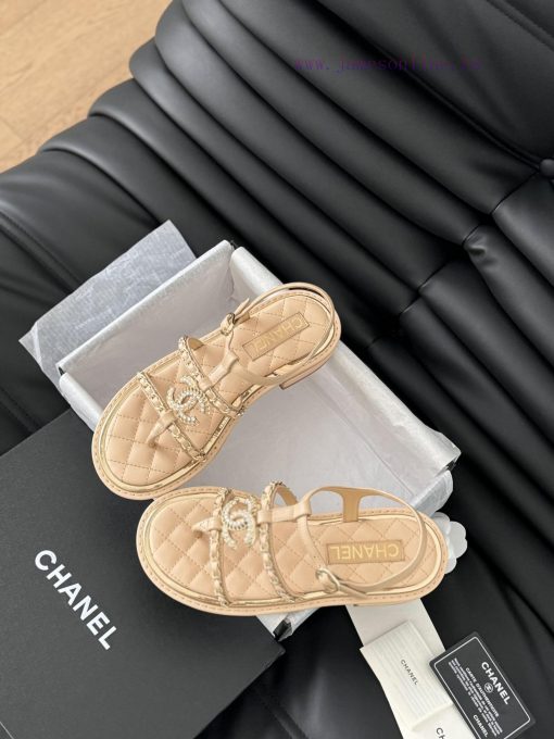 Chanel Classic Strap SandalsEvery spring and summer, the best-selling products constantly ad9emsh9wr - Image 8
