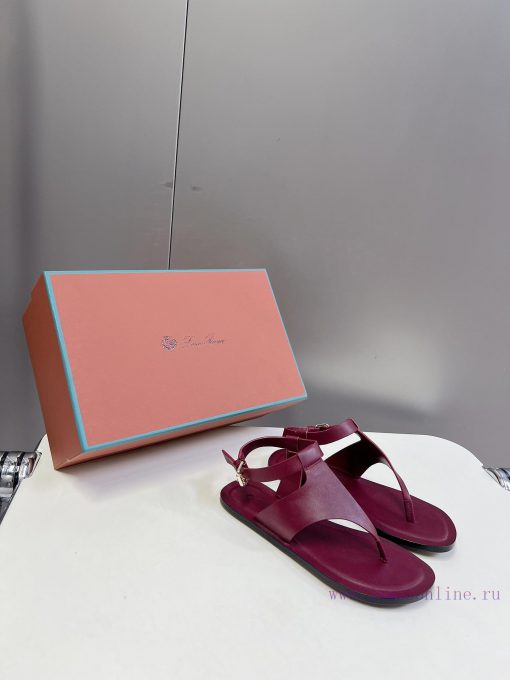 Loro Piana's classic hot selling product, top of the line British clip on slippers and sanda6ws2dst9 - Image 3