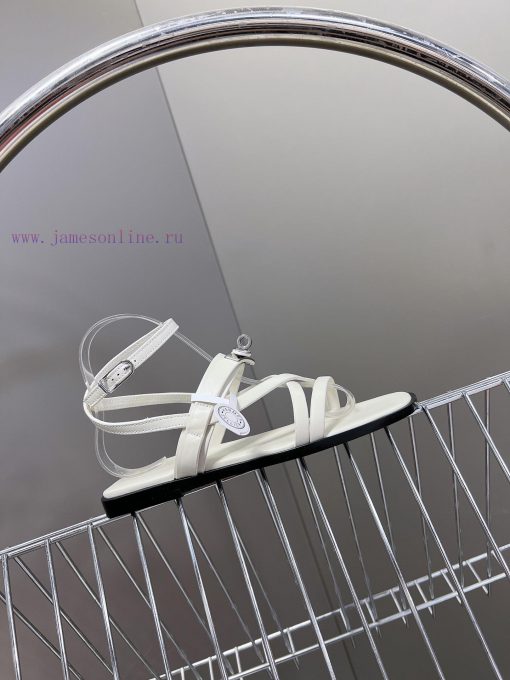 Hermes 2024 Spring/Summer New Kelly SandalsThe Kelly hardware buckle, which is the only stray87zhfn8 - Image 6