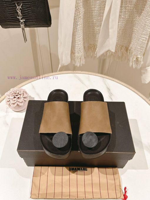 [The highest quality in the market] Strong promotion of Uma Wang dark ballet shoes with thic1k103ebw