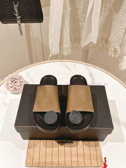 [The highest quality in the market] Strong promotion of Uma Wang dark ballet shoes with thic1k103ebw - Image 2
