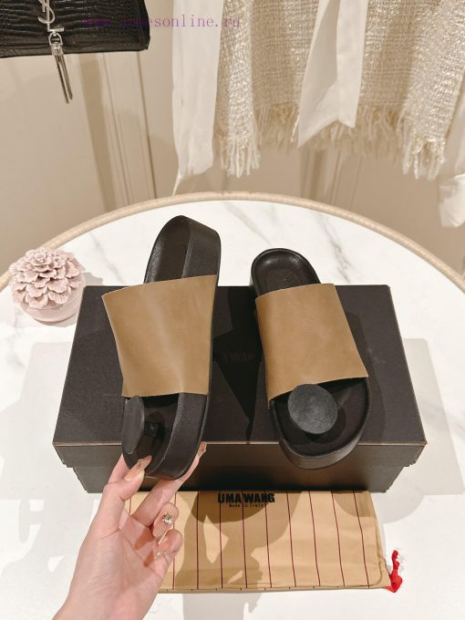 [The highest quality in the market] Strong promotion of Uma Wang dark ballet shoes with thic1k103ebw - Image 5