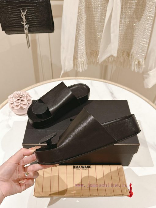 [The highest quality in the market] Strong promotion of Uma Wang dark ballet shoes with thicepmm0qw5 - Image 3