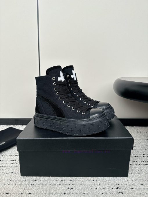 SMFK China-Chic Tide's latest popular cross flowerThe thick soled leisure canvas shoes are ec3xwdasy - Image 5