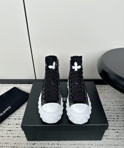 SMFK China-Chic Tide's latest popular cross flowerThe thick soled leisure canvas shoes are e9sw6epfa