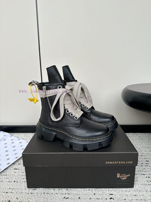 Rickowens x Dr. Martens Co branded 24 New Strap Thick Bottom Height Boosting Martin BootsThec4vtgx2b - Image 5